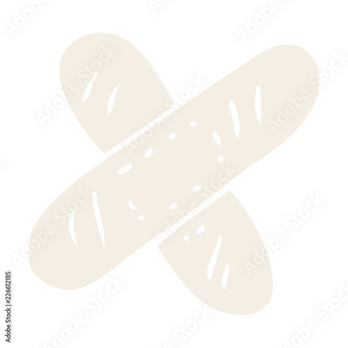 cartoon doodle medical sticking plaster