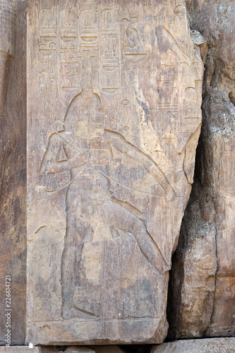 Memnon Colossi Egypt Luxor Ruin Pharaoh Archeology