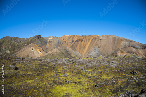 Scenes from hiking in Landmannalaugar