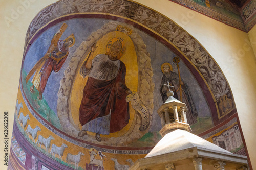 San Saba Rome Fresco