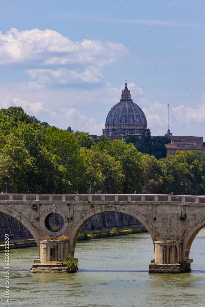 St. Peter's and the Tiber