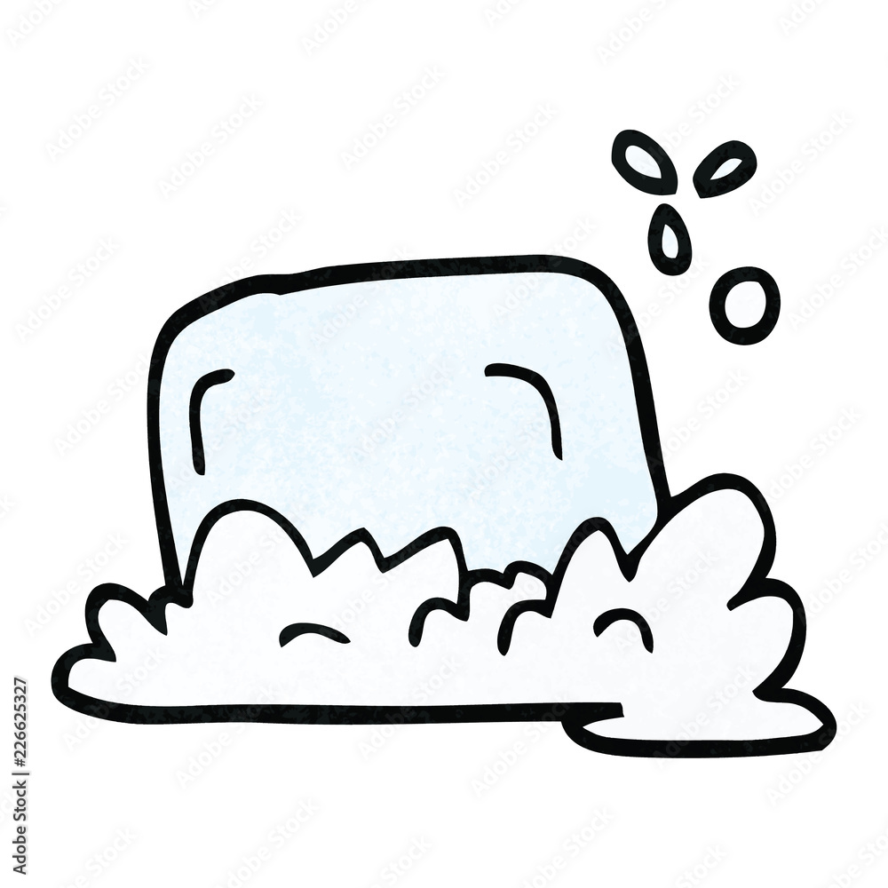cartoon doodle bar of soap cartoon doodle bar of soap