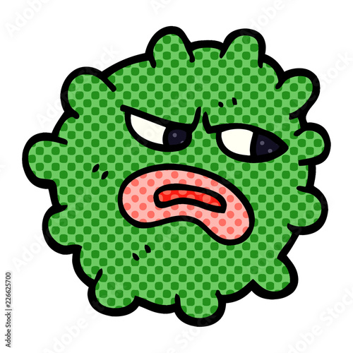 cartoon doodle funny germ