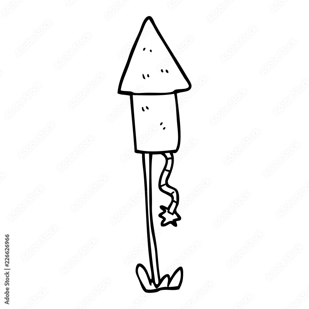 line drawing cartoon rocket line drawing cartoon rocket
