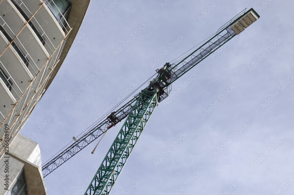 height crane used in construction