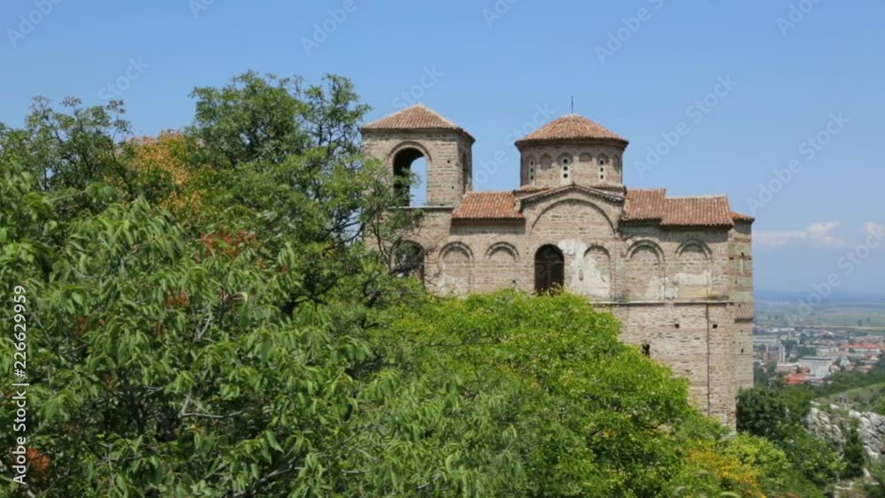 Asen's Fortress in bulgarian mountains Asen's Fortress in bulgarian mountains