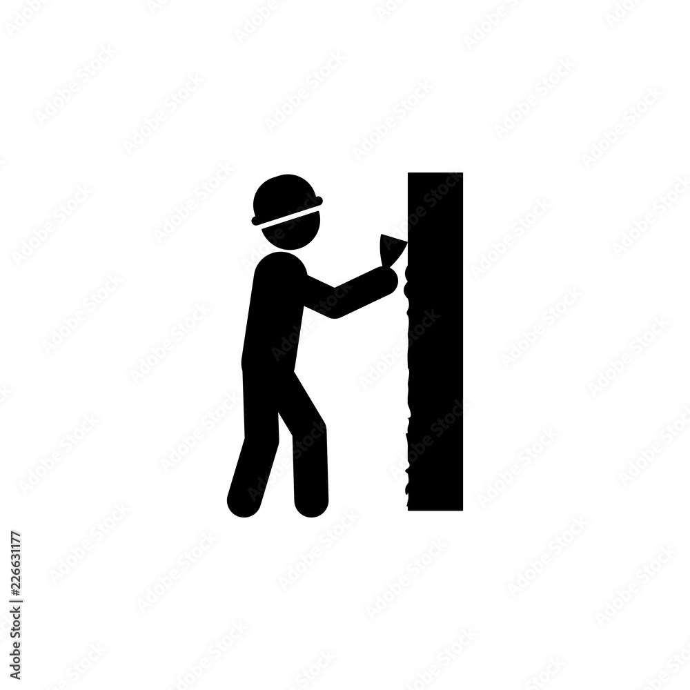 construction, cement  worker icon. Element of construction worker for mobile concept and web apps. Detailed construction, cement  icon can be used for web and mobile