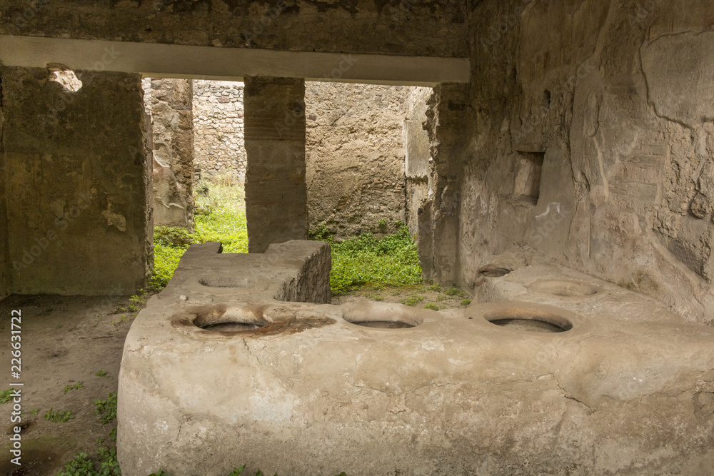 The ruins of pompeii italy The ruins of pompeii italy