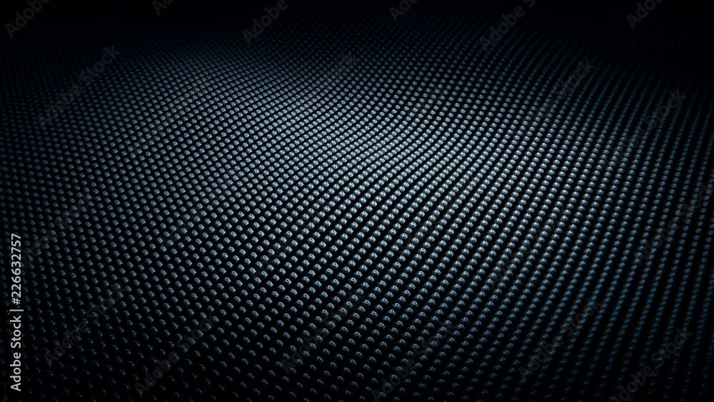 Modern abstract loopable chrome surface wave. Metal grid of bright blue shiny metal spheres moving slowly. Futuristic technology concept seamless 3D animation. Stylized Hi-Tech backdrop Modern abstract loopable chrome surface wave. Metal grid of bright blue shiny metal spheres moving slowly. Futuristic technology concept seamless 3D animation. Stylized Hi-Tech backdrop