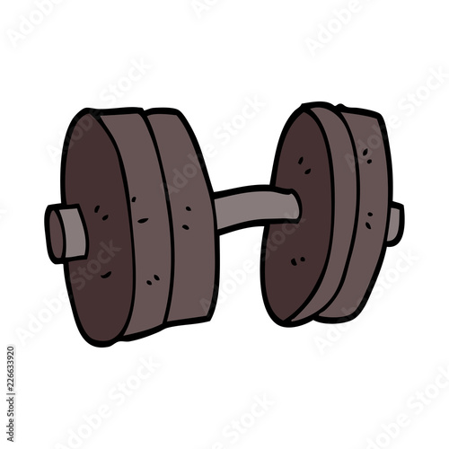 cartoon doodle weights