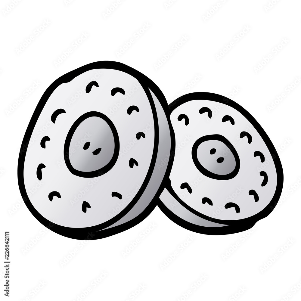 cartoon doodle two silver coins cartoon doodle two silver coins
