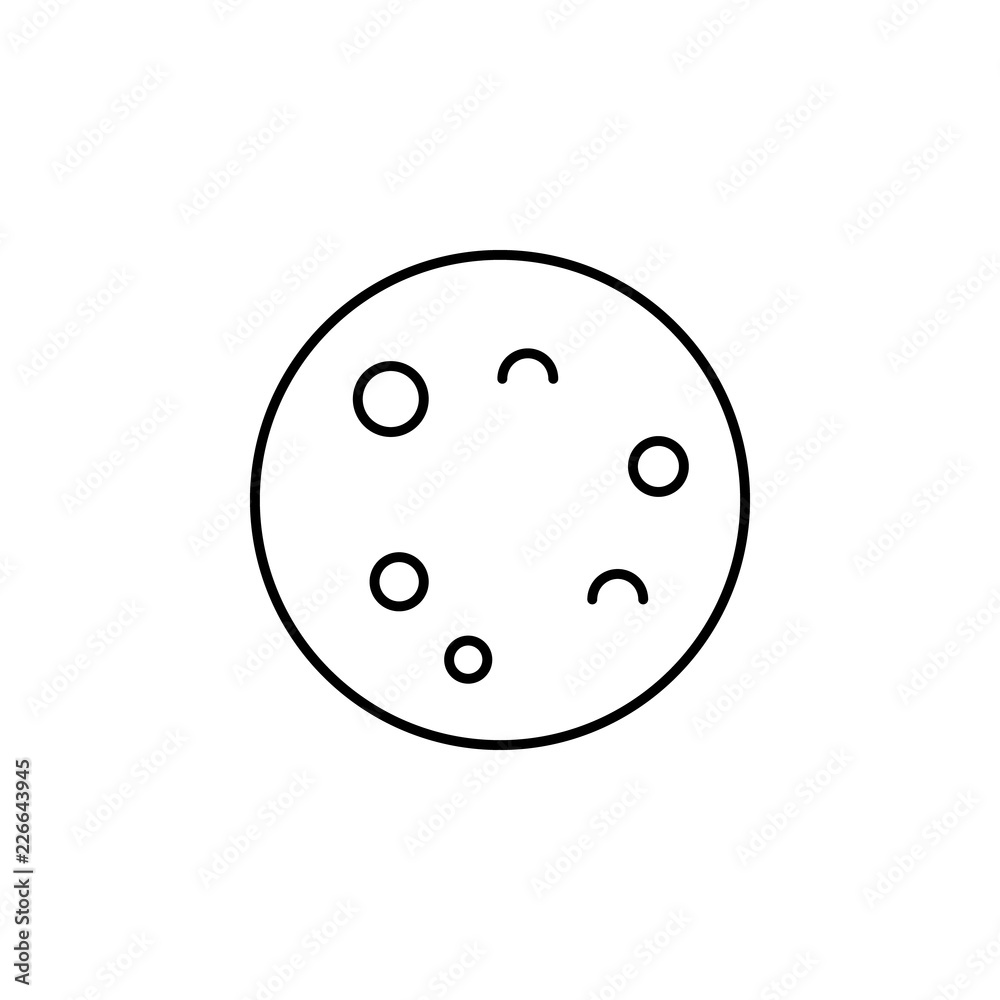 Indian bread icon. Element of India for mobile concept and web apps illustration. Thin line icon for website design and development, app development. Premium icon Indian bread icon. Element of India for mobile concept and web apps illustration. Thin line icon for website design and development, app development. Premium icon