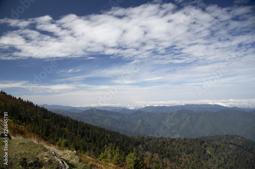 Cloudy mountains