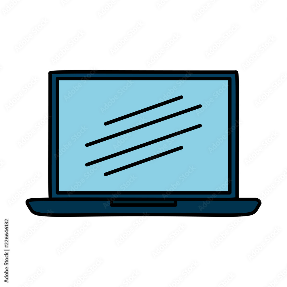 laptop computer isolated icon laptop computer isolated icon