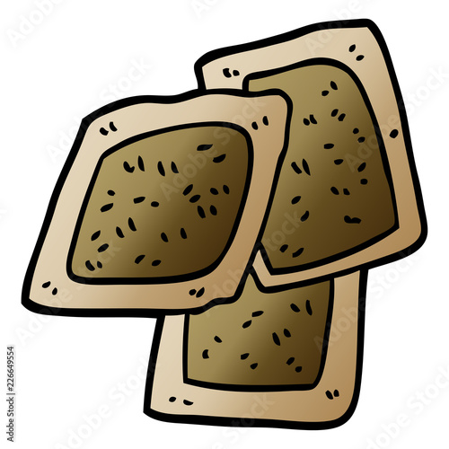 cartoon doodle teabags
