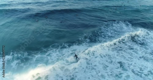 surfer on left hander  photo