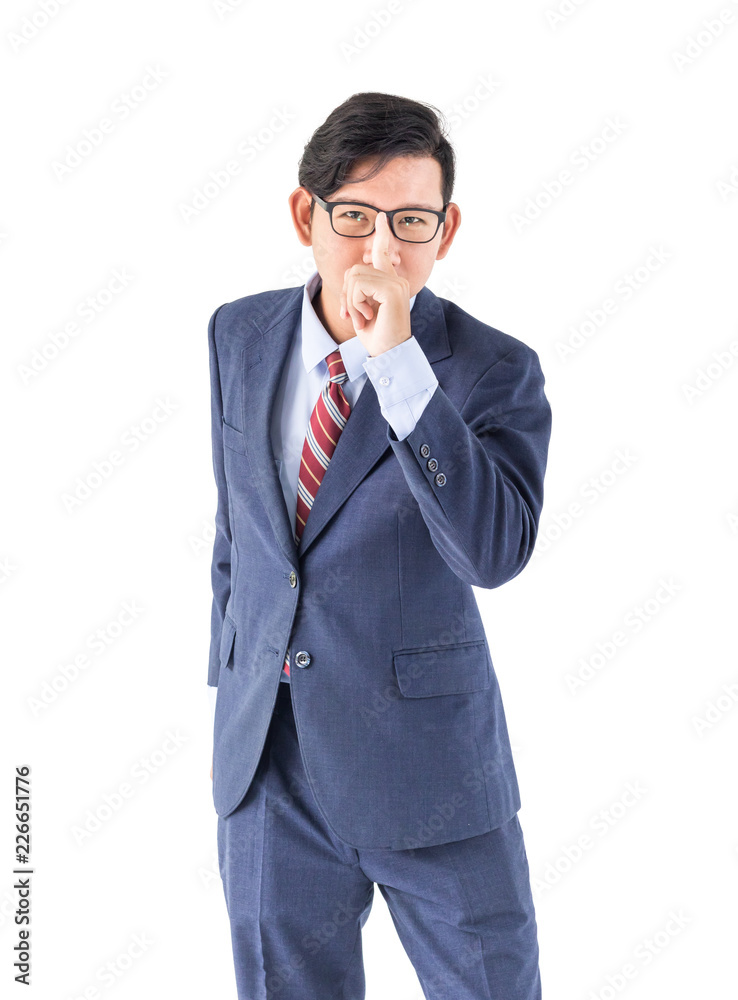 Business men portrait posing isolated on white Business men portrait posing isolated on white