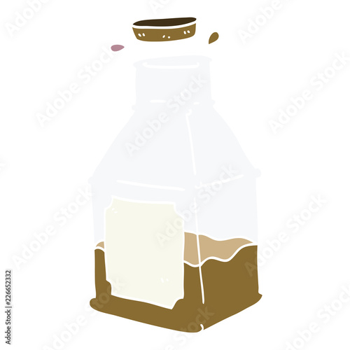cartoon doodle drink in decanter