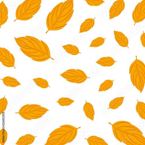 autumn leafs seasonal pattern