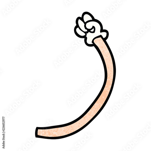 cartoon doodle retro hand gestures
