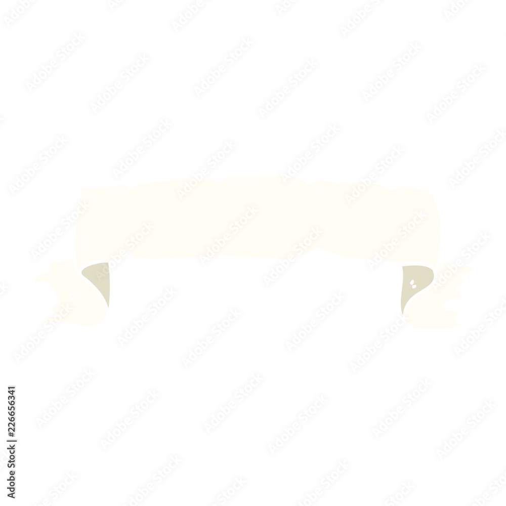 cartoon doodle scroll banner cartoon doodle scroll banner