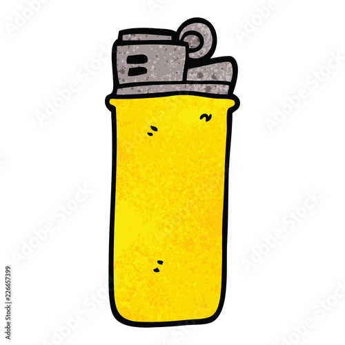 cartoon doodle disposable lighter