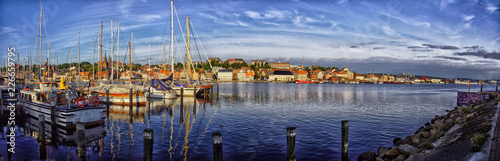 Panorama Hafen Flensburg photo