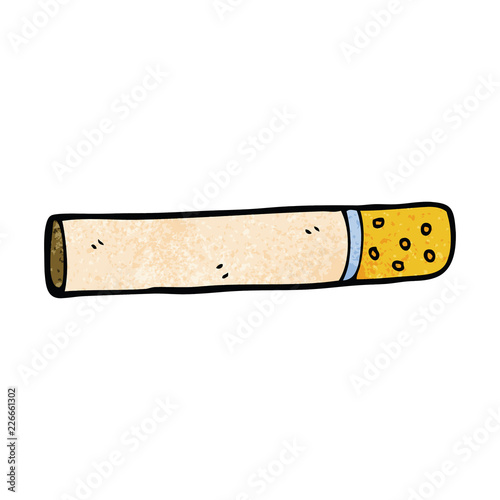cartoon doodle cigarette