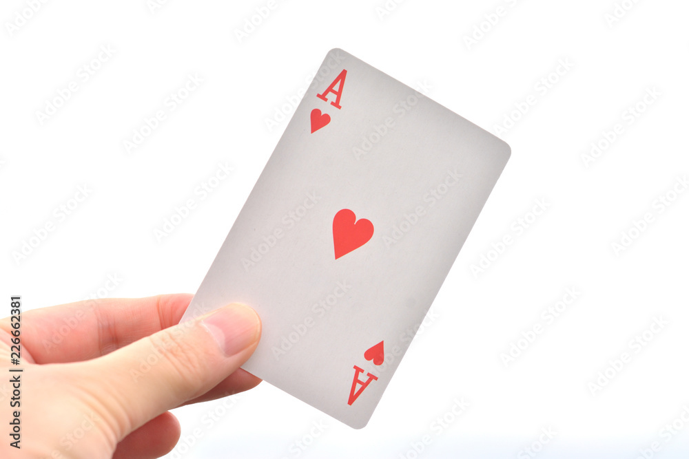 The ace of hearts


