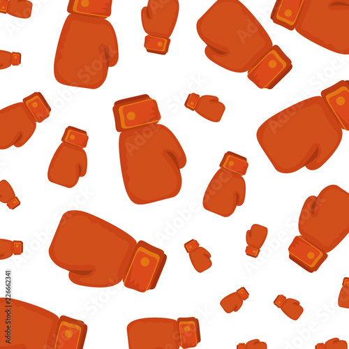 boxing sport gloves pattern