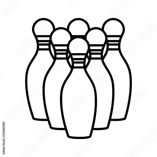 bowling pines sport icon