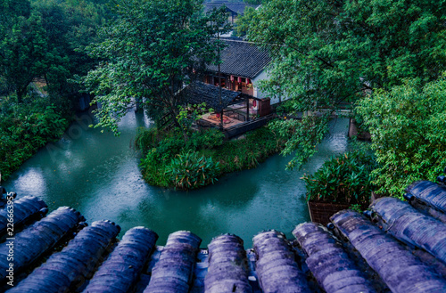 Captured in Hangzhou Xixi Wetland scenery