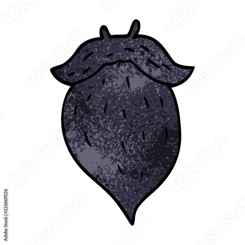 cartoon doodle fake beard