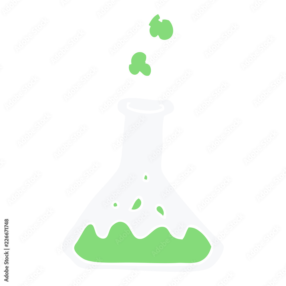 cartoon doodle chemicals in bottle cartoon doodle chemicals in bottle