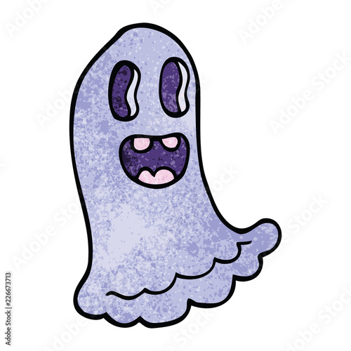 cartoon doodle spooky ghost