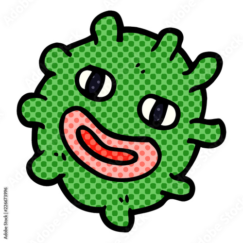 cartoon doodle funny germ