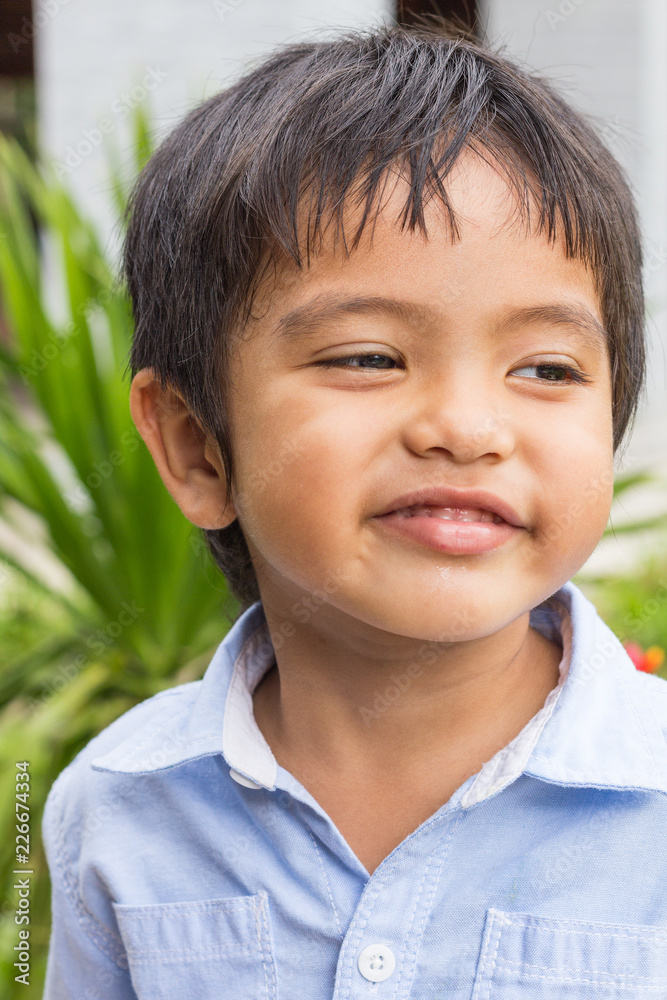 Asian Thai little boy Asian Thai little boy