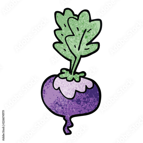 cartoon doodle beetroot