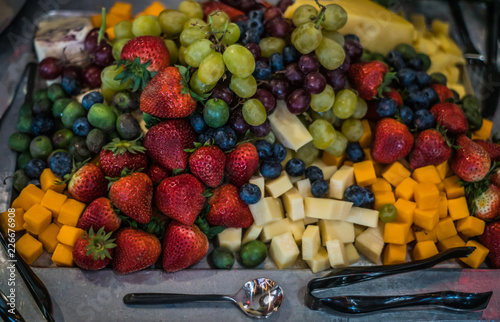 Fruit and Cheese plate