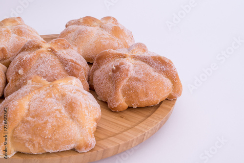 Tradicional Pan de Muerto Mexico