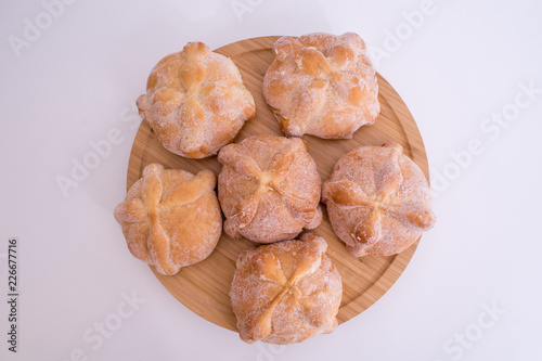 Tradicional Pan de Muerto Mexico