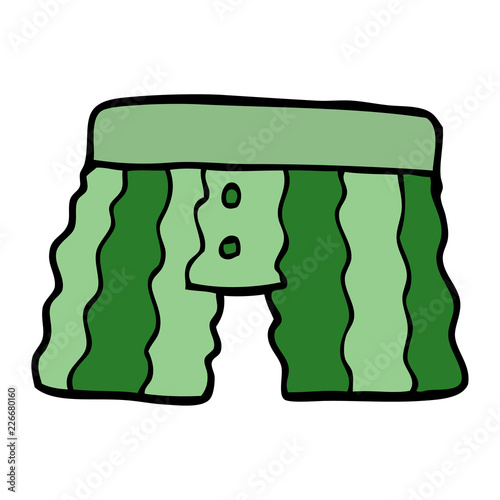 cartoon doodle underwear