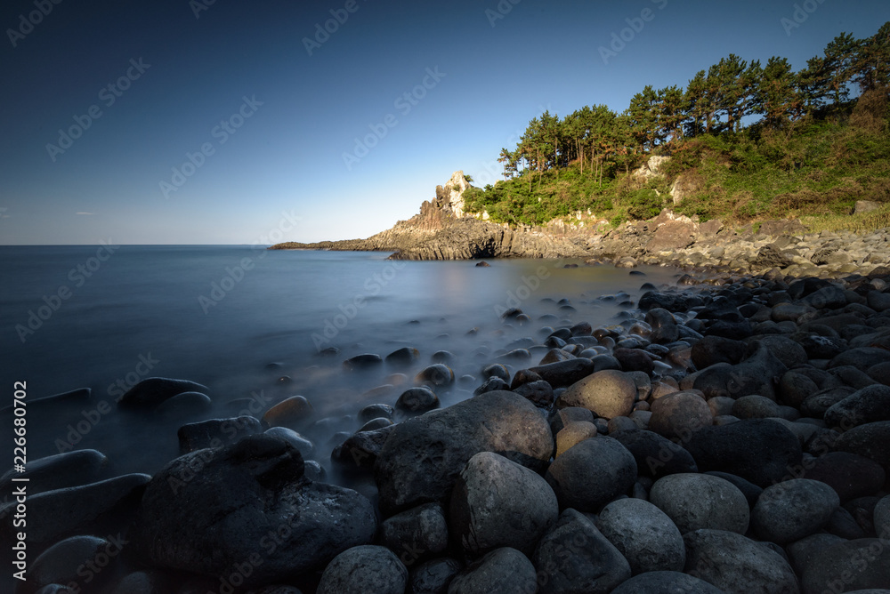 Obraz premium Beach at sunrise