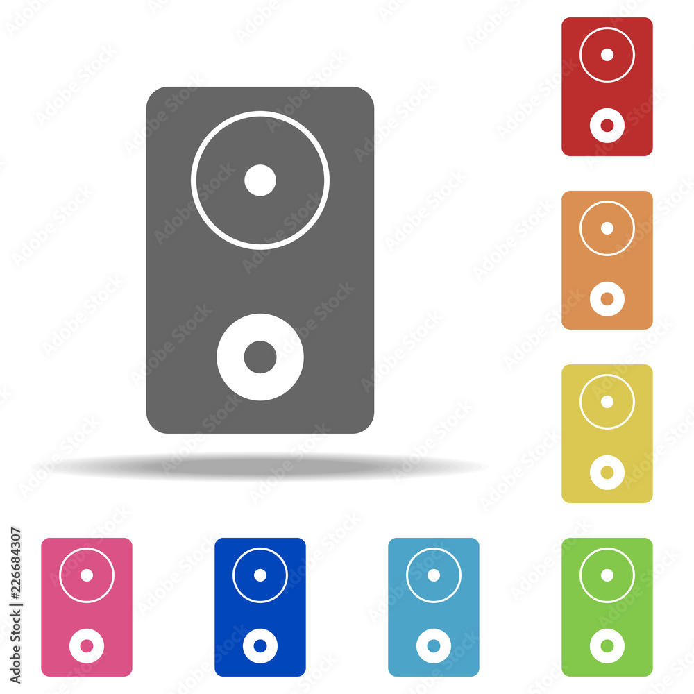 sound column icon. Elements of web in multi colored icons. Simple icon for websites, web design, mobile app, info graphics sound column icon. Elements of web in multi colored icons. Simple icon for websites, web design, mobile app, info graphics