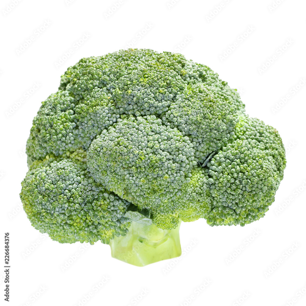 Fresh broccoli isolated on white background Fresh broccoli isolated on white background