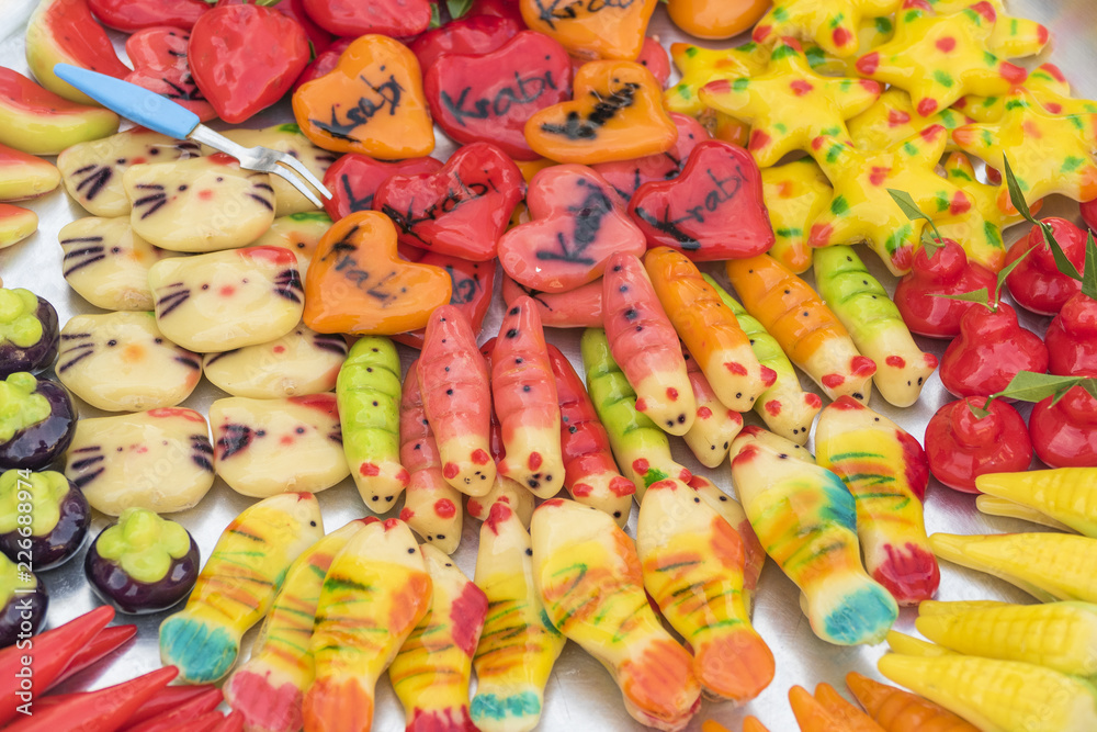Deletable imitation fruits Deletable imitation fruits