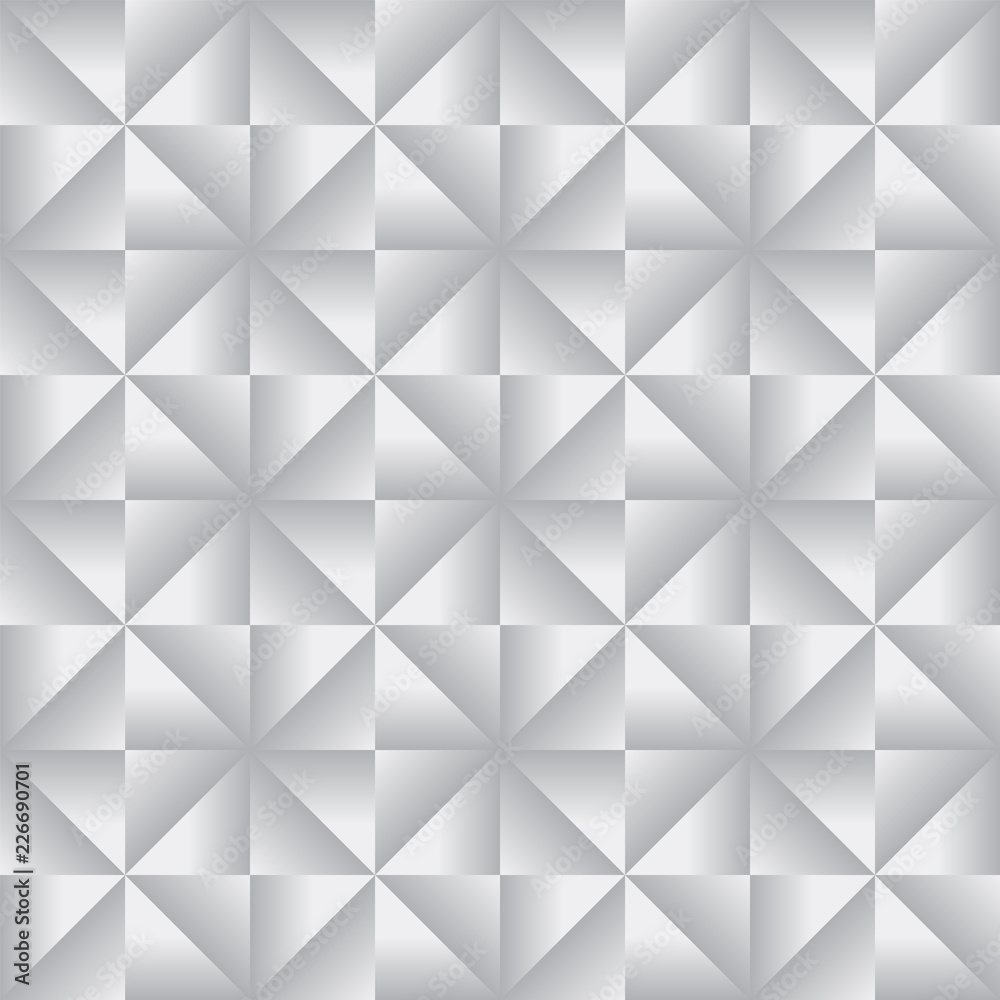 Obraz premium 3d geometric pattern. Abstract gray seamless background