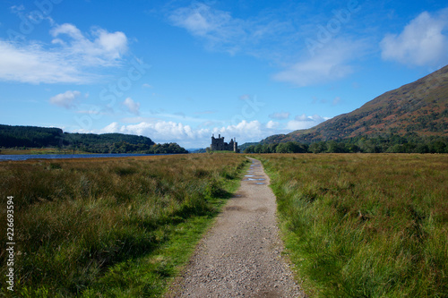 Eilean Donan Castle Scotland Panorama