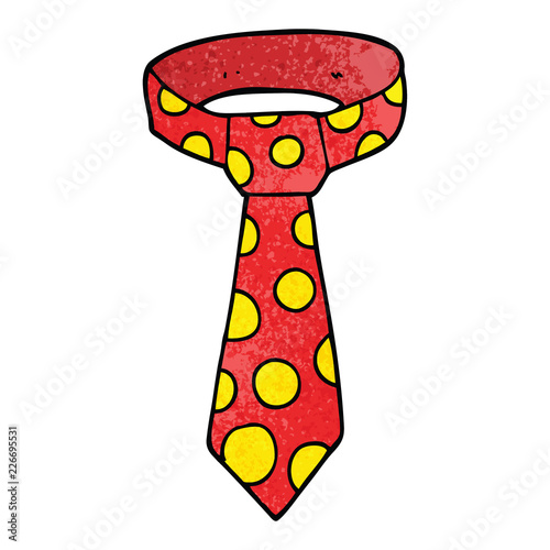 cartoon doodle loud tie