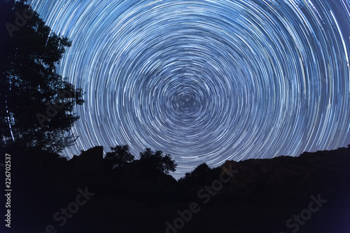 StarTrails - Mu  la   TURKEY